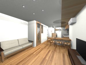 マンションと迷ったご夫婦が選んだ、 自分たちらしい注文住宅－完成見学会－